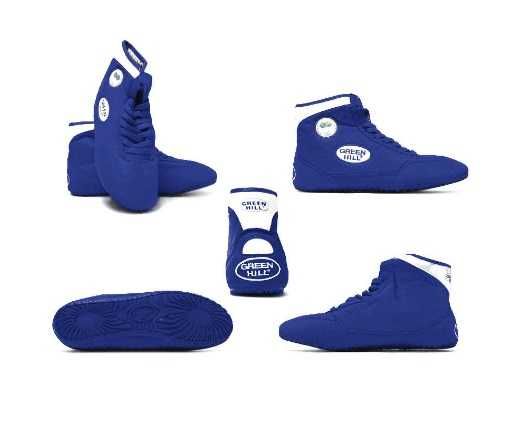 Борцовки Green Hill синие (34-44)