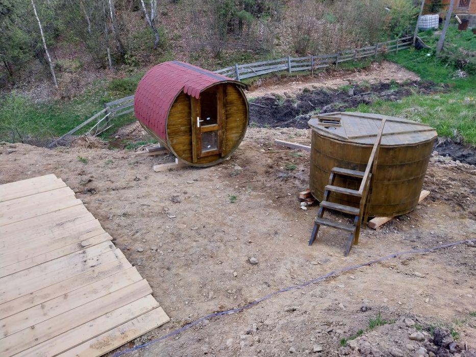 Sauna rotundă diferite mărimi