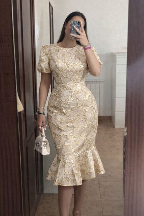 Rochie midi, mărime 42