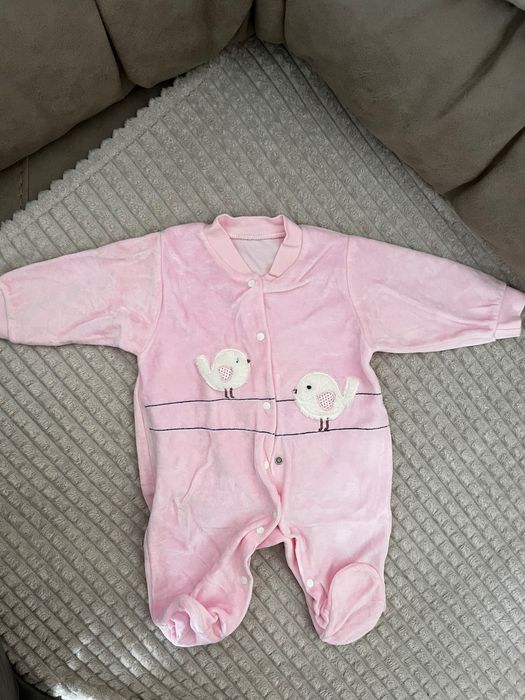 Плюшени бебешки дрехи