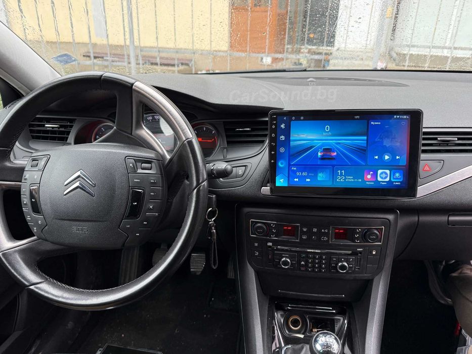 Citroen C5 - 10.1" Android Мултимедия Ситроен Ц5 Навигация Андроид