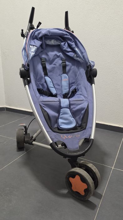 Лятна количка Quinny Zapp electric blue + сак +  защитен чадър