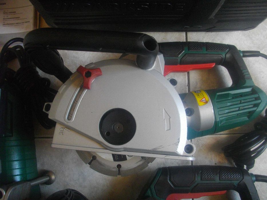 ЗА ЧАСТИ 1350W/ф125mm Немска каналокопка фреза копаене канали PARKSIDE