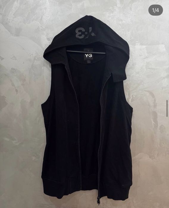 Yohji Yamamoto Vest Zip Hoodie