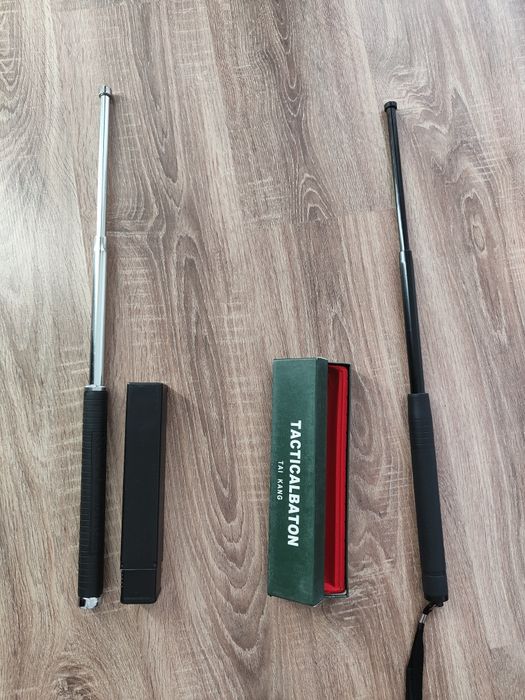 Baston telescopic 60cm , negru