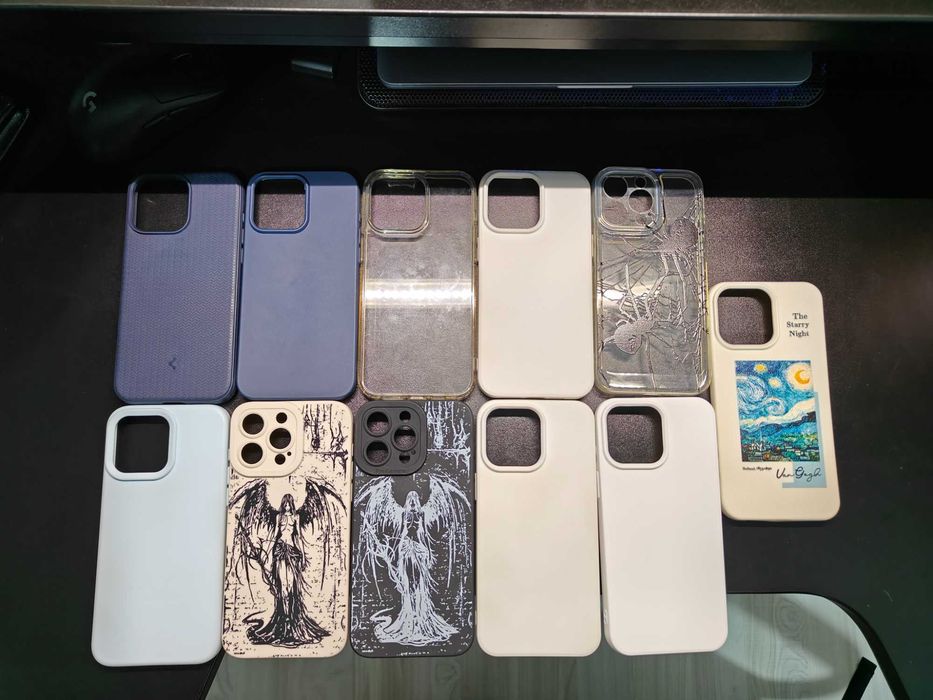Carcase / Huse iPhone 15 Pro Max - 11 buc.
