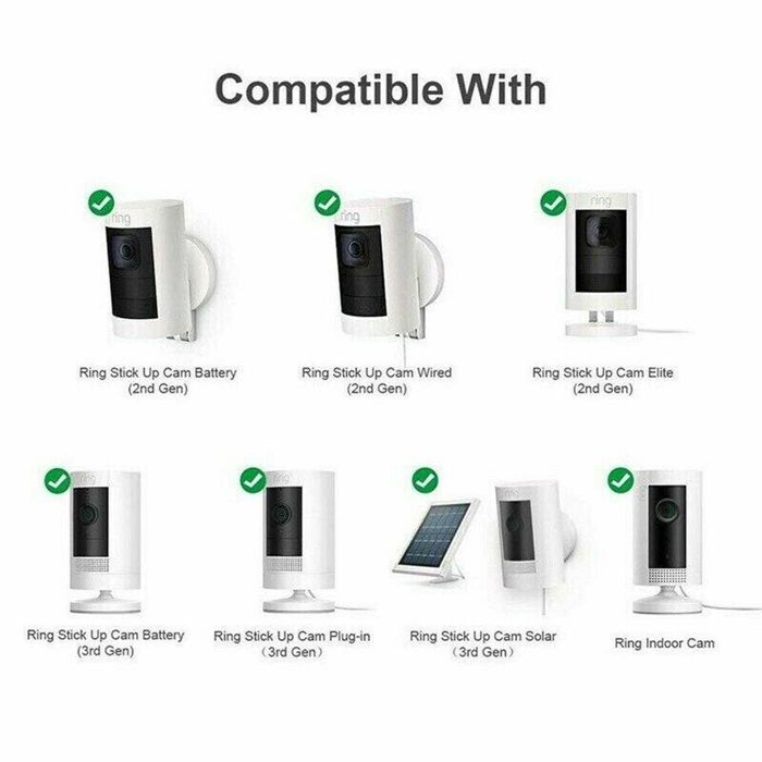 3x Mount Adjustable Security Camera Bracket Outdoor Ring Arlo Cam