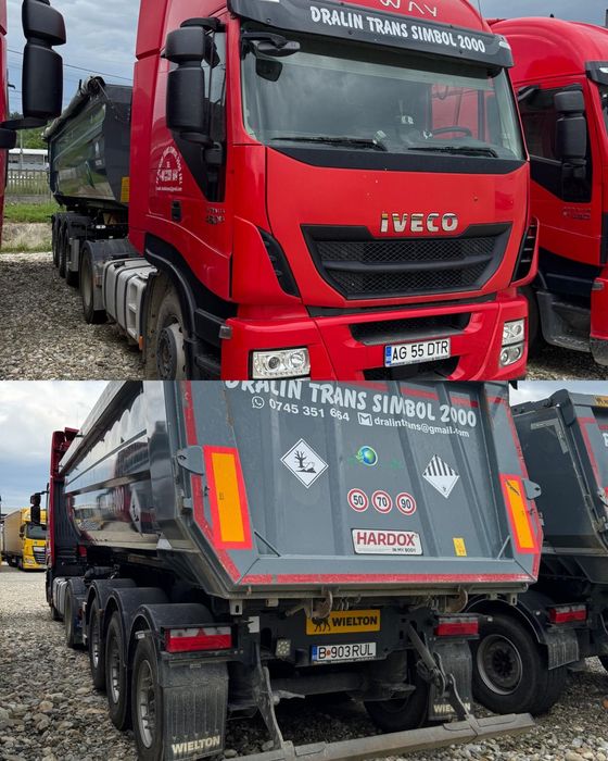 Iveco stralis 480/460+bena wielton