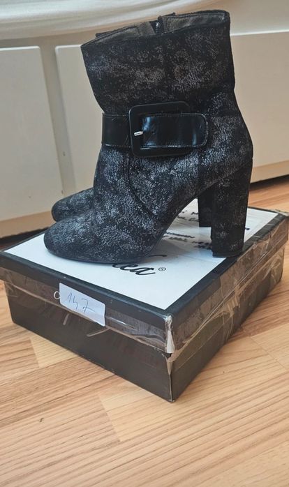 Botine  toc gros
