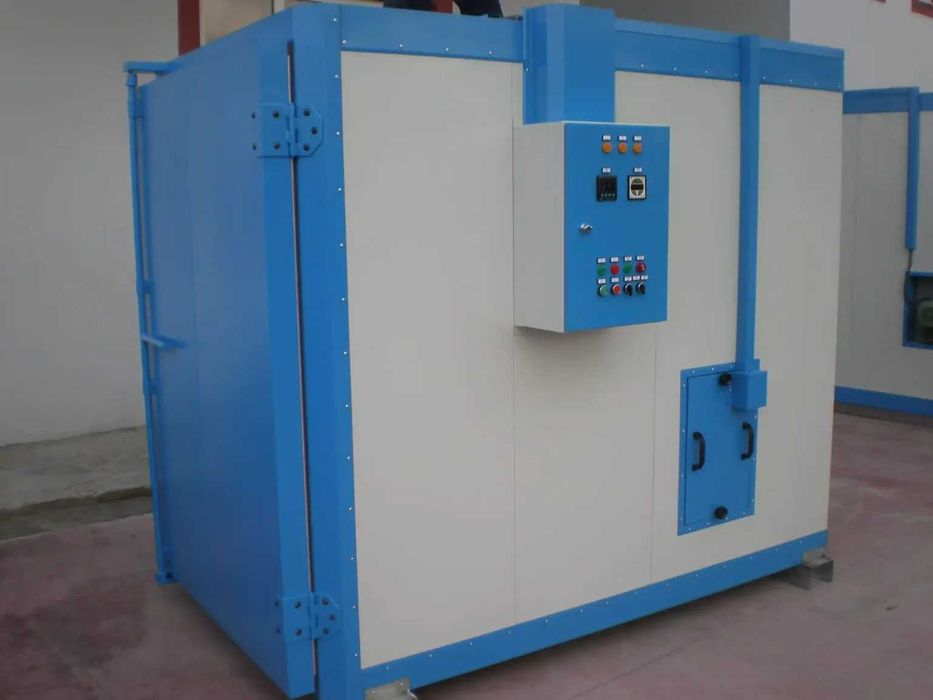 Cuptor Polimerizare Vopsire în Câmp Electrostatic, Model Industrial.