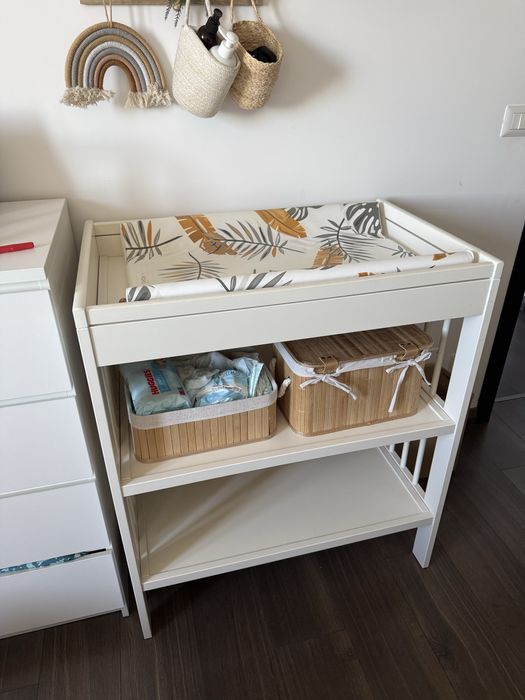 Masuta de infasat GULLIVER ikea + saltea impermeabila