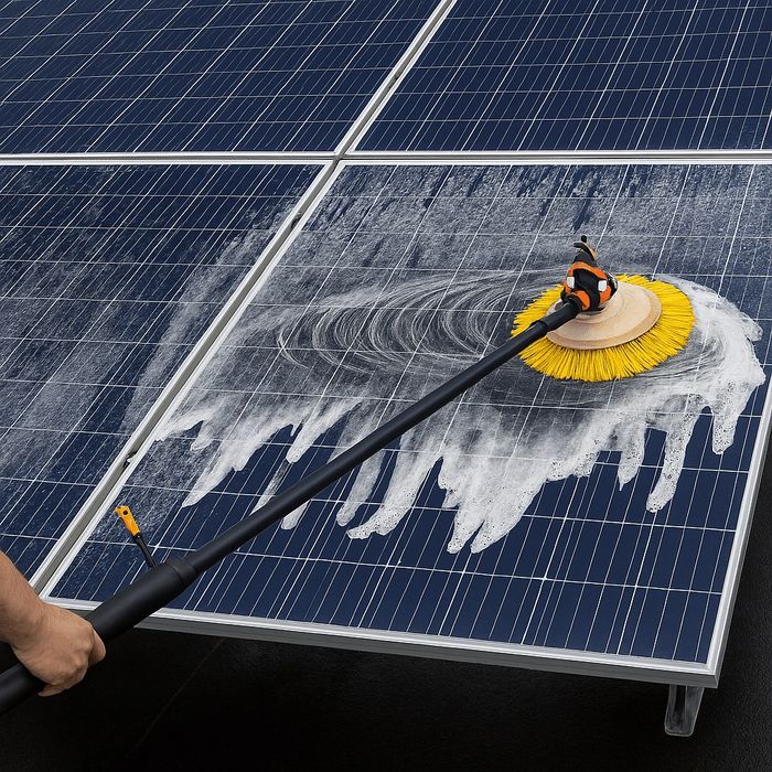 Metenăț și  spălare panouri fotovoltaice