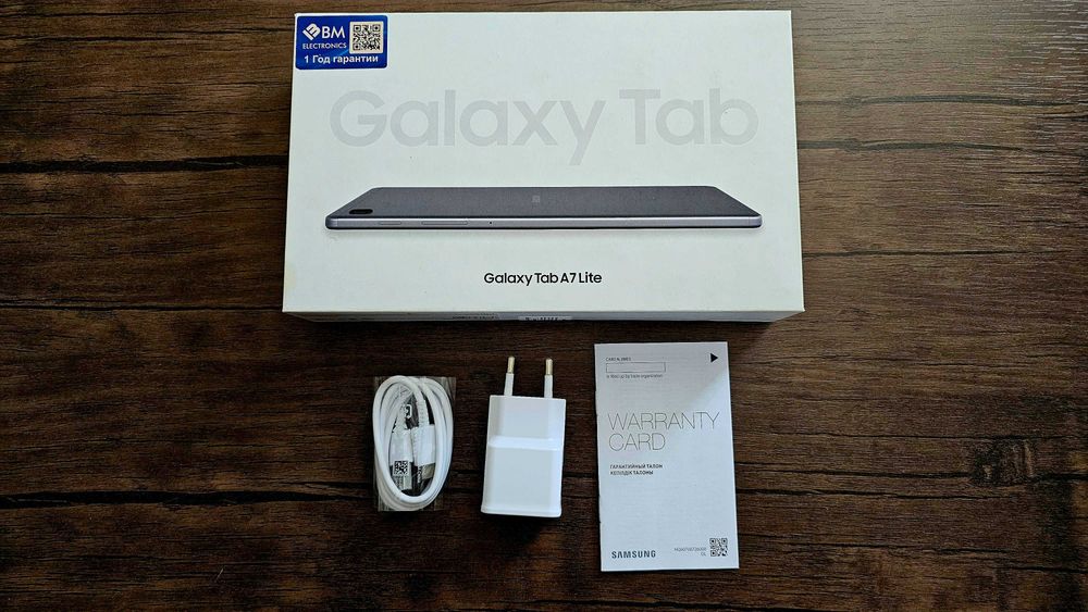 Samsung Galaxy Tab A7 Lite yangi holatda в новом состоянии