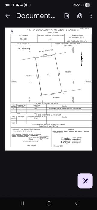Teren de inchiriat  1000M2