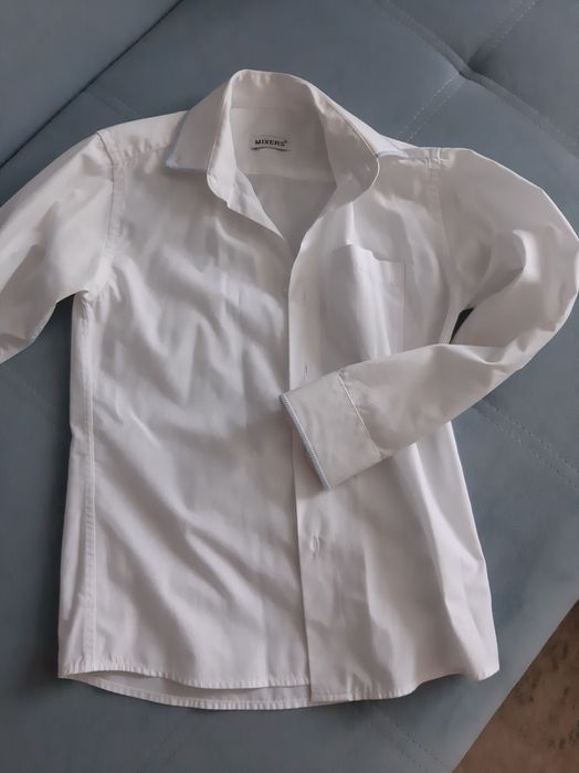 Рубашка белая школьная