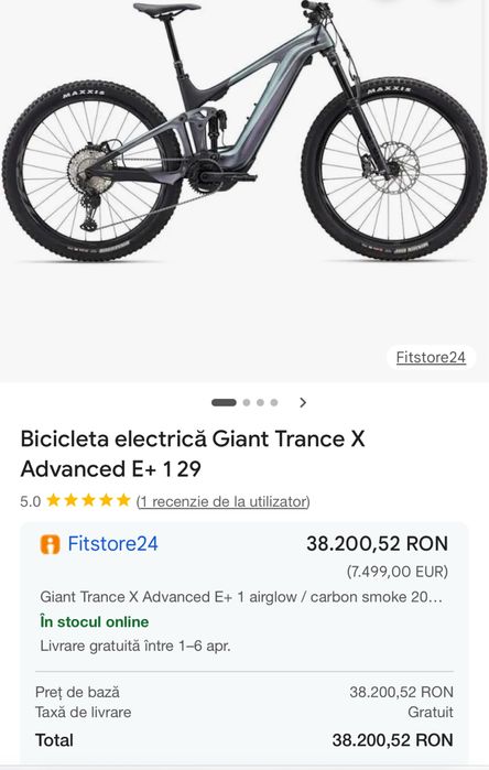 Full Suspension Giant Trance E Advanced /2025/ Nr L /Full Fox