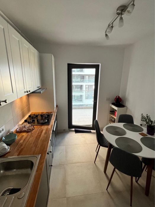 Apartament 2 camere, nou, cartier Prima Vista residence, complet mobilat — fotografia 3