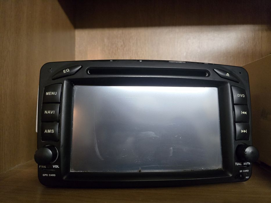 Mercedes W203, W210, CLK, SLK навигация с CarPlay и Android Auto гр ...