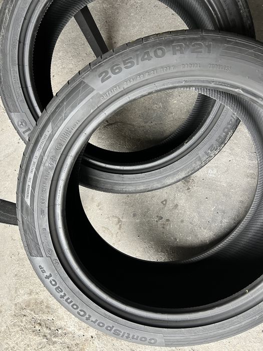 4 anvelope vara 295/35/21 + 265/40/21 , Continental , 5.5-6 mm !