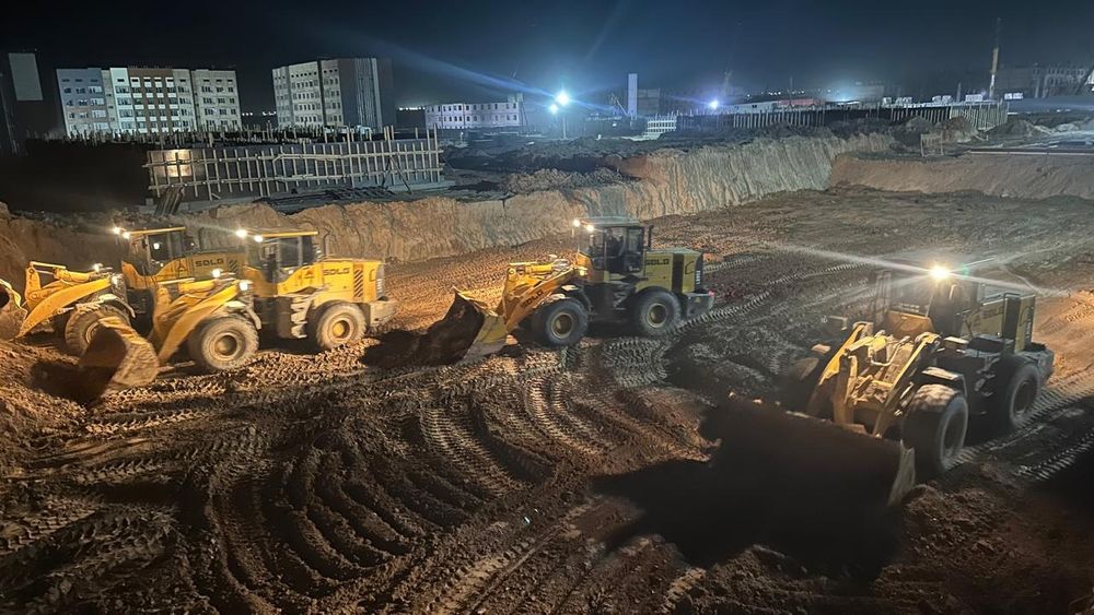 Услуги экскаватор погрузчик КамАЗ