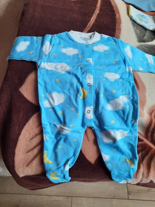 Нови бебешки дрешки+нова пижама 12-14 г. дете, 46 номер