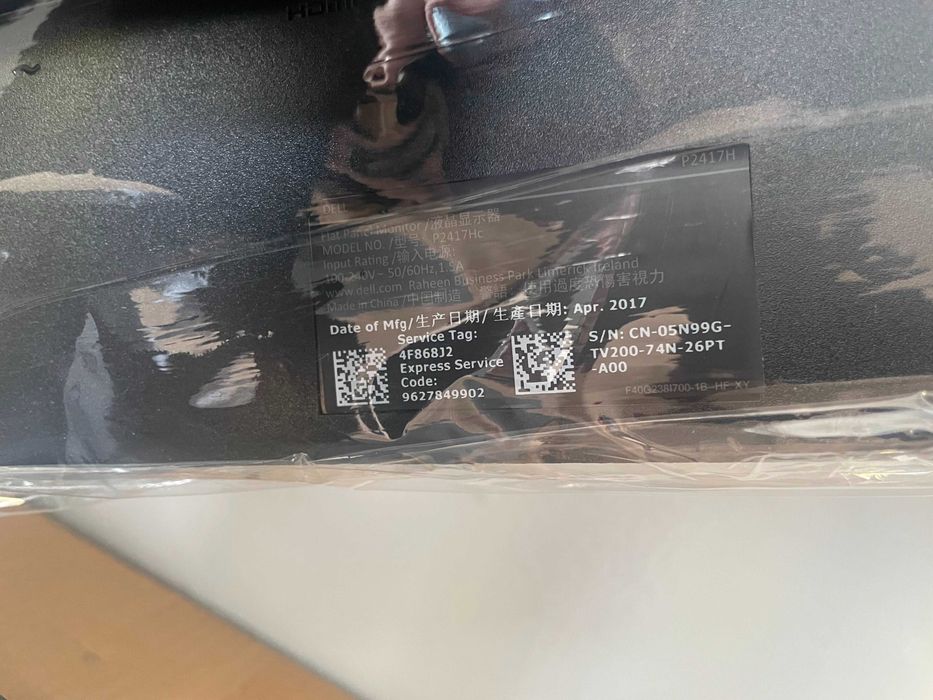 Monitor Dell Professional P2417H 23.8"