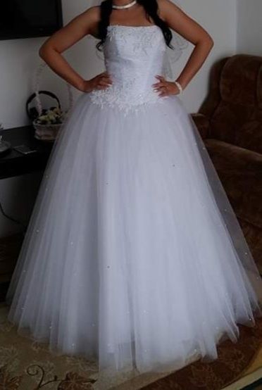 Rochie de mireasală tip prințesă