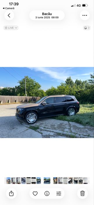 JANTE Mercedes Maybach R23 pt GLS sau GLE  in doua latimi forjate