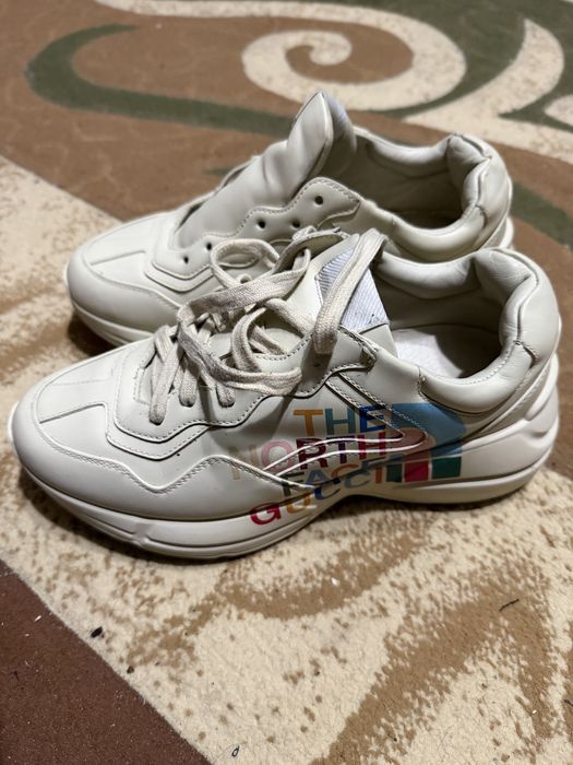adidasi north face x gucci