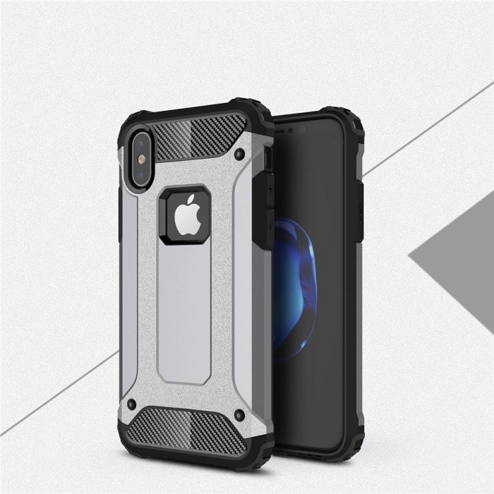 Удароустойчив Кейс Spigen Tough Armor Tech за Apple iPhone X XS XR