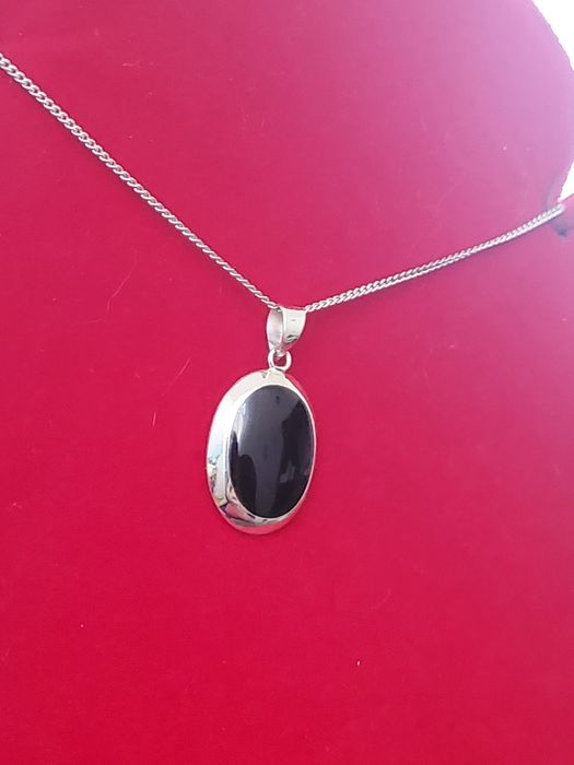 Ag14, set argint 925, nou/marcat, masiv, 3 piese