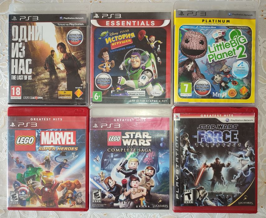 Игры на приставку ps3