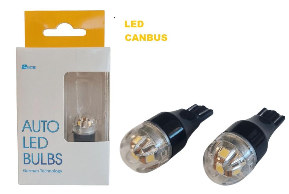 Крушки Лед 2 бр. Canbus WY16W (T15) 12/24V 5x 2835 SMD