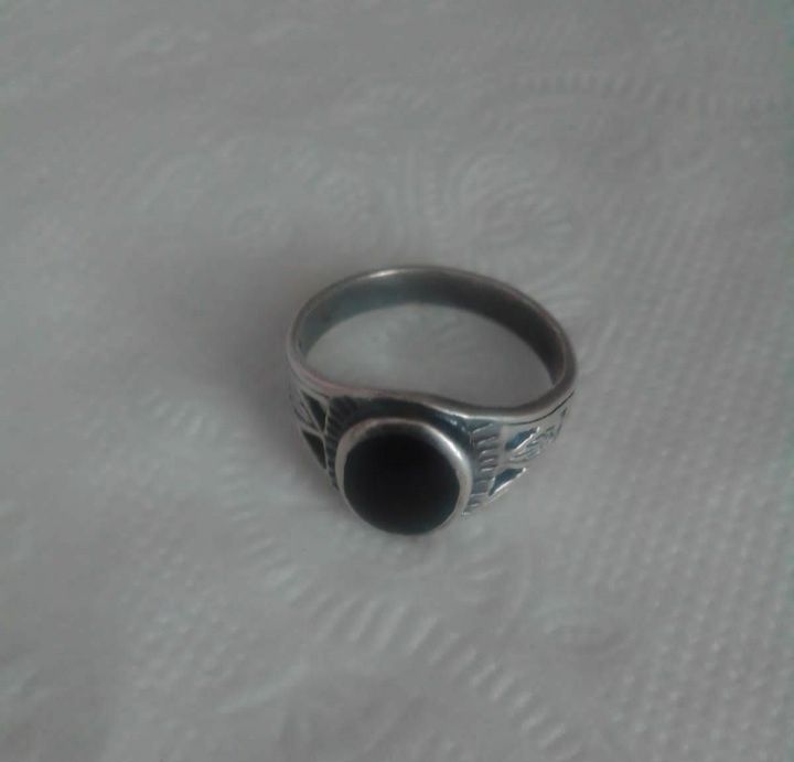 Мужское кольцо серебро 925