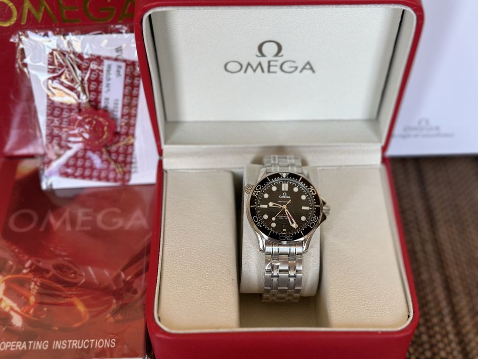 Omega Seamaster Diver 300M Black Dial 42mm
