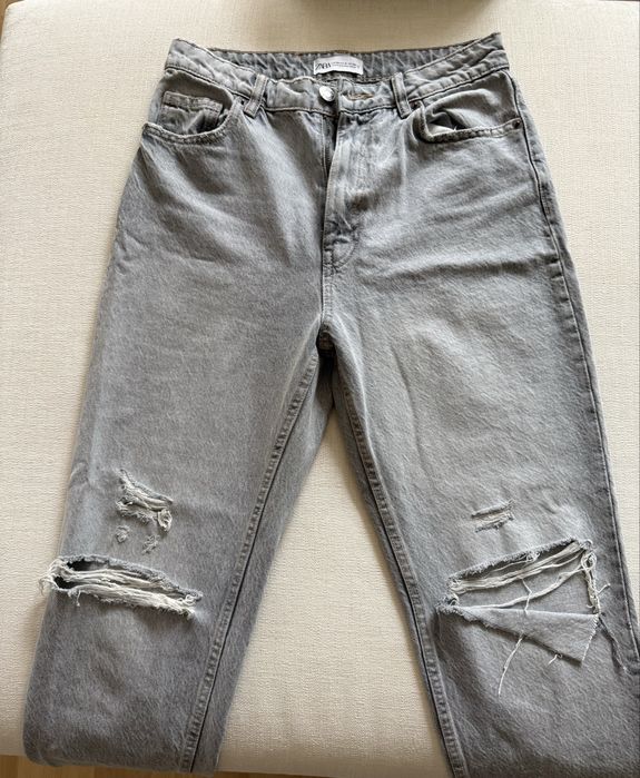 Сиви дънки на ZARA