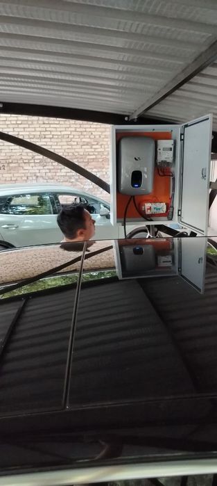 Установка зарядное устройство для Электромобилей.
7квт зарядка установ