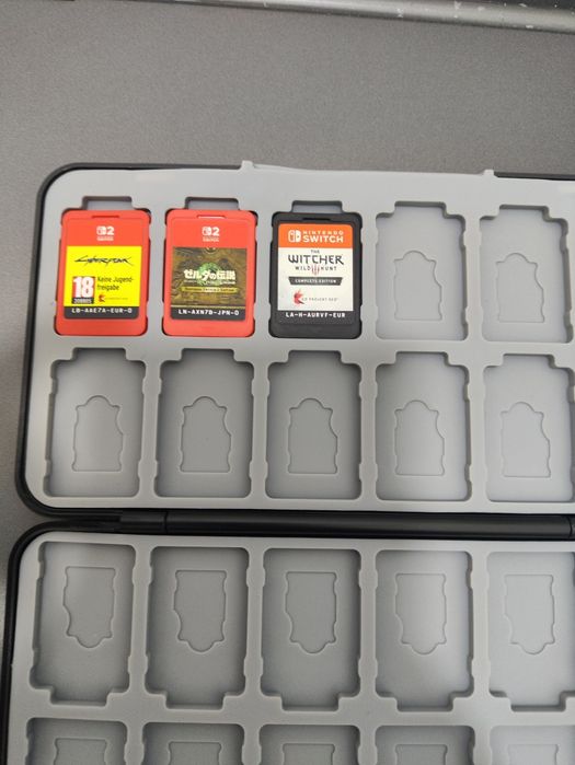 Продам игры Nintendo Switch: Zelda, Witcher 3, Cyberpunk