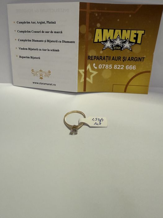 Inel de logodna (vl) star amanet