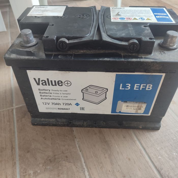 Акумулатор 70 А Value start stop