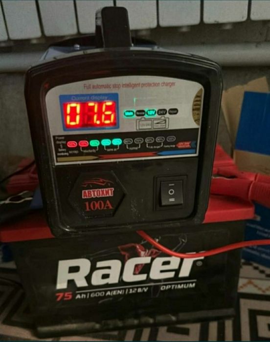 Зарядное для авто 12/24v