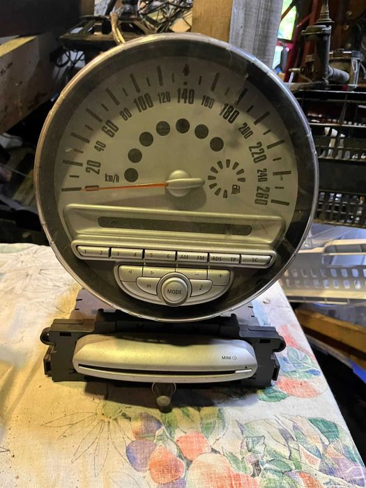 CD & Radio Player MINI Boost originală pentru R56 R55 R57 3455681