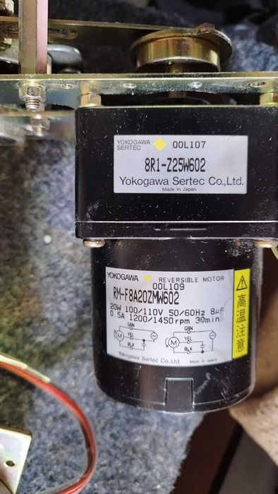 Yokogawa RM-F8A20SMV134 / RM-F8A20ZMW602  ел. двигатели и 8R1-Z25W602