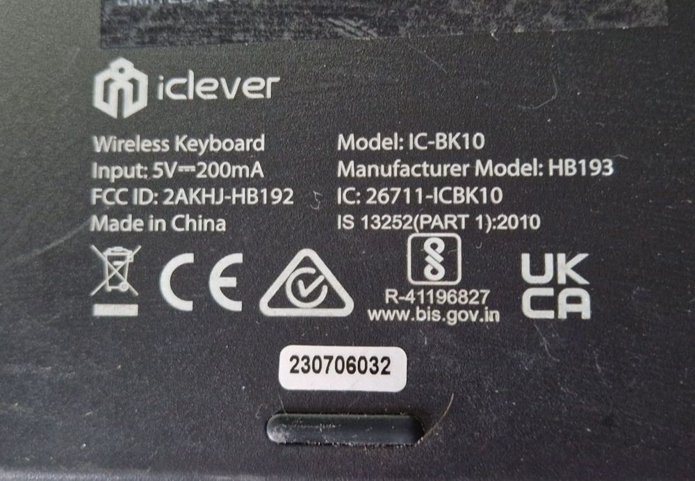 Tastatura Bluetooth perfect funcționala