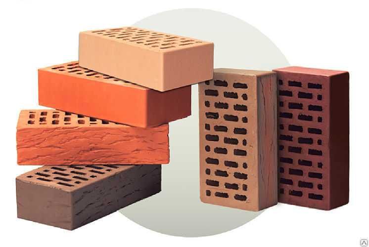 Кирпич облицовочный, забутовочный, шамотный