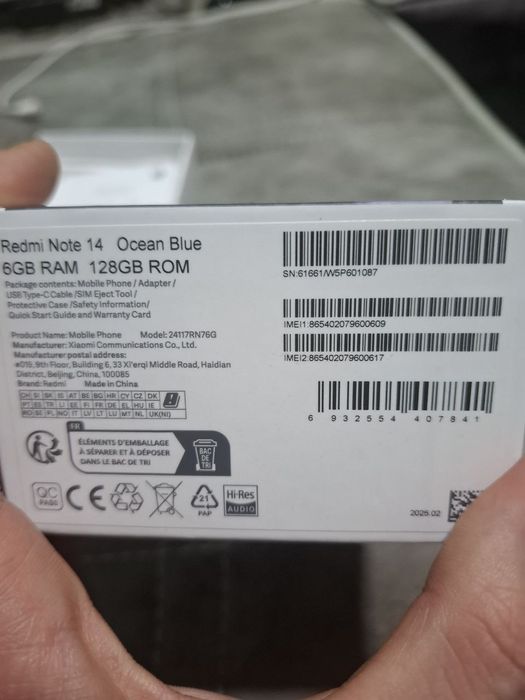Продается redmi note 14