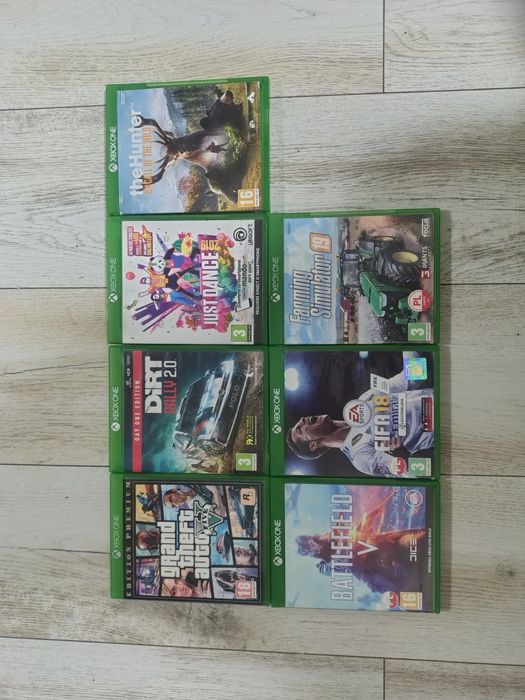 Xbox One 1TB + Controller + Jocuri pe Disc – Stare Foarte Buna