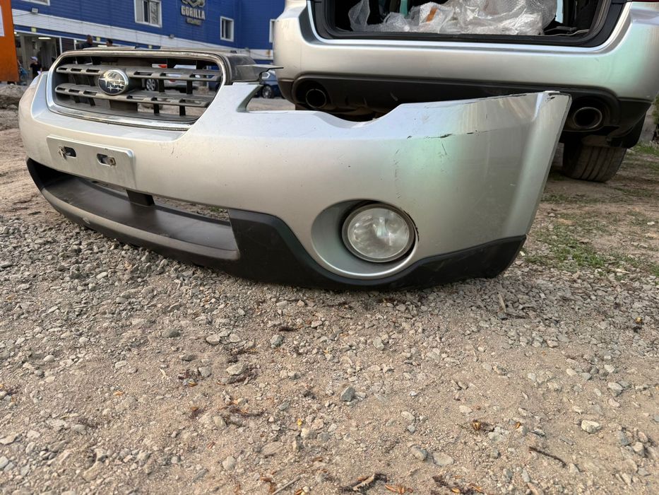 Комплект бампер передний с решеткой