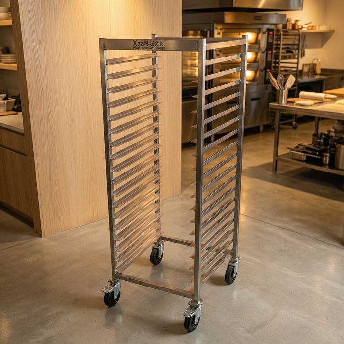 Тележка-шпилька для противней Нержавейка / Nerjaveyka XaaN Steel