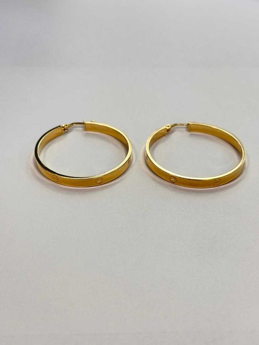 Cercei aur 14K 3.76g (AG13 b55580) Garantie 2 ani!